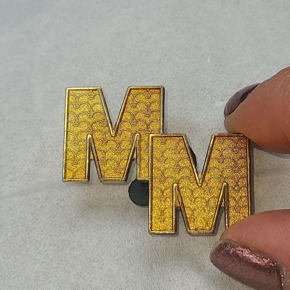 WDW Official Trader Pin Mickey's Initials